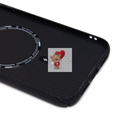 Чехол-накладка для Apple iPhone 11 - (123) (черный) Luxo Creative PC