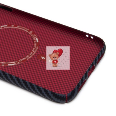 Чехол-накладка для Apple iPhone 11 - (124) (черный) Luxo Creative PC