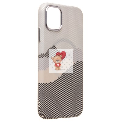 Чехол-накладка для Apple iPhone 11 - (125) (серый) Luxo Creative PC