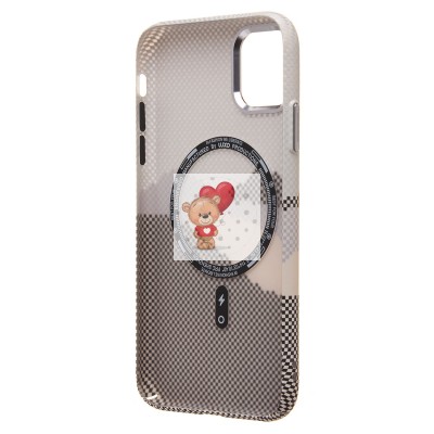 Чехол-накладка для Apple iPhone 11 - (125) (серый) Luxo Creative PC