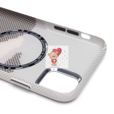 Чехол-накладка для Apple iPhone 11 - (125) (серый) Luxo Creative PC