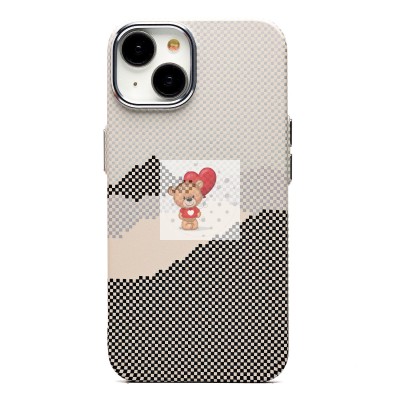 Чехол-накладка для Apple iPhone 14 -(125 ) (серый) Luxo Creative PC Чехол-накладка для Apple iPhone 14 -(125 ) (серый) Luxo Creative PC