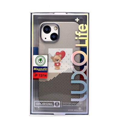 Чехол-накладка для Apple iPhone 14 -125 (серый) Luxo Creative PC