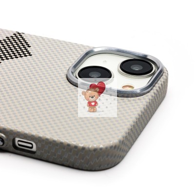 Чехол-накладка для Apple iPhone 14 -125 (серый) Luxo Creative PC