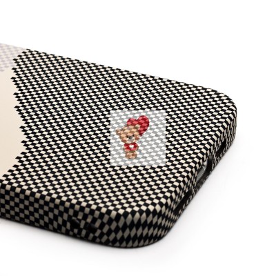 Чехол-накладка для Apple iPhone 14 -125 (серый) Luxo Creative PC