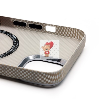 Чехол-накладка для Apple iPhone 14 -125 (серый) Luxo Creative PC