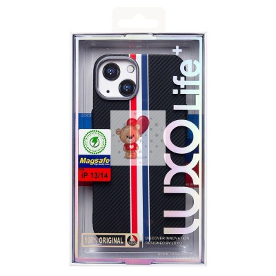 Чехол-накладка для Apple iPhone 13 - (129) (черный/многоцветный) Luxo Creative PC