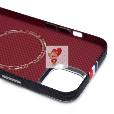 Чехол-накладка для Apple iPhone 13 - (129) (черный/многоцветный) Luxo Creative PC