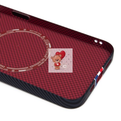 Чехол-накладка для Apple iPhone 13 - (129) (черный/многоцветный) Luxo Creative PC