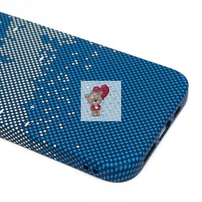 Чехол-накладка для Apple iPhone 14 - (135) (синий/зеленый) Luxo Creative PC