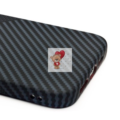 Чехол-накладка для Apple iPhone 15 Pro Max - (122) (черный) Luxo Creative PC Чехол-накладка для Apple iPhone 15 Pro Max - (122) (черный) Luxo Creative PC