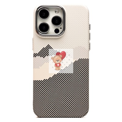 Чехол-накладка для Apple iPhone 15 Pro Max - (125) (серый) Luxo Creative PC Чехол-накладка для Apple iPhone 15 Pro Max - (125) (серый) Luxo Creative PC