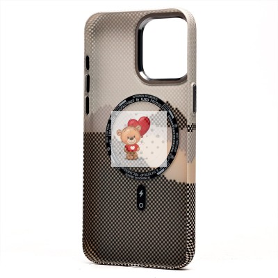 Чехол-накладка для Apple iPhone 15 Pro Max - (125) (серый) Luxo Creative PC