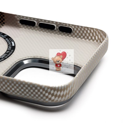 Чехол-накладка для Apple iPhone 15 Pro Max - (125) (серый) Luxo Creative PC