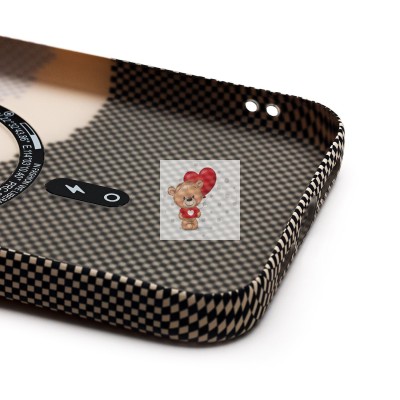 Чехол-накладка для Apple iPhone 15 Pro Max - (125) (серый) Luxo Creative PC