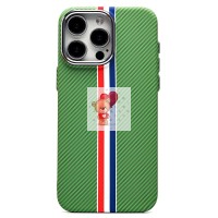 Чехол-накладка для Apple iPhone 15 Pro Max - (131) (зеленый/многоцветный) Luxo Creative PC