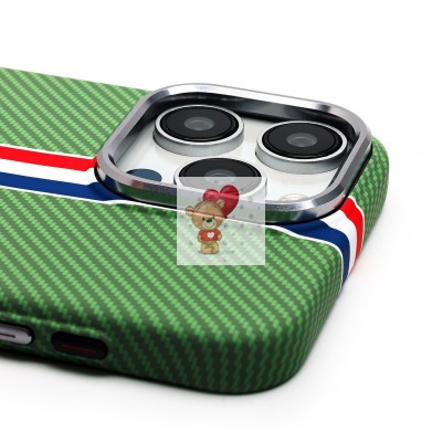 Чехол-накладка для Apple iPhone 15 Pro Max - (131) (зеленый/многоцветный) Luxo Creative PC