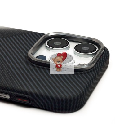 Чехол-накладка для Apple iPhone 15 Pro - (122) (черный) Luxo Creative PC