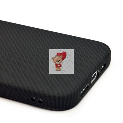 Чехол-накладка для Apple iPhone 15 Pro - (123) (черный) Luxo Creative PC