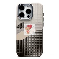 Чехол-накладка для Apple iPhone 15 Pro - (125) (серый) Luxo Creative PC Чехол-накладка для Apple iPhone 15 Pro - (125) (серый) Luxo Creative PC