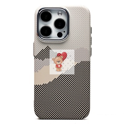 Чехол-накладка для Apple iPhone 15 Pro - (125) (серый) Luxo Creative PC