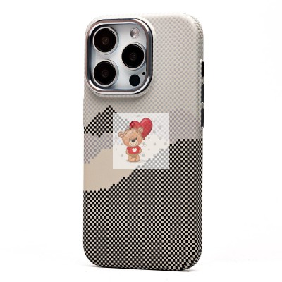 Чехол-накладка для Apple iPhone 15 Pro - (125) (серый) Luxo Creative PC