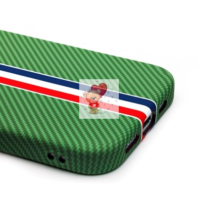 Чехол-накладка для Apple iPhone 15 Pro - (131) (зеленый/многоцветный) Luxo Creative PC