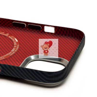 Чехол-накладка для Apple iPhone 15 - (122) (черный) Luxo Creative PC Чехол-накладка для Apple iPhone 15 - (122) (черный) Luxo Creative PC