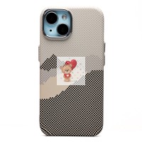Чехол-накладка для Apple iPhone 15 - (125) (серый) Luxo Creative PC Чехол-накладка для Apple iPhone 15 - (125) (серый) Luxo Creative PC