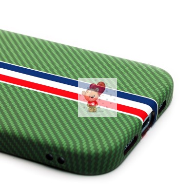 Чехол-накладка для Apple iPhone 15 - (131) (зеленый/многоцветный) Luxo Creative PC