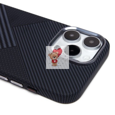 Чехол-накладка для Apple iPhone 16 Pro Max - (122) (черный) Luxo Creative PC