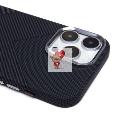 Чехол-накладка для Apple iPhone 16 Pro Max - (124) (черный) Luxo Creative PC