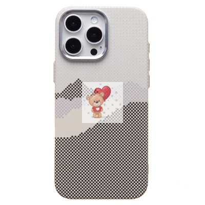 Чехол-накладка для Apple iPhone 16 Pro Max - (125) (серый) Luxo Creative PC