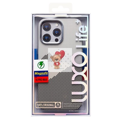 Чехол-накладка для Apple iPhone 16 Pro Max - (125) (серый) Luxo Creative PC
