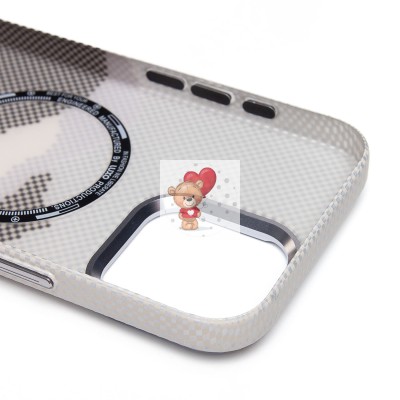 Чехол-накладка для Apple iPhone 16 Pro Max - (125) (серый) Luxo Creative PC