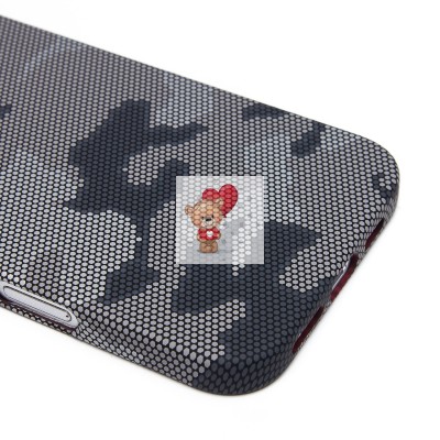 Чехол-накладка для Apple iPhone 16 Pro Max - (126) (черный/серый) Luxo Creative PC