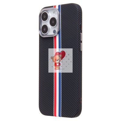 Чехол-накладка для Apple iPhone 16 Pro Max - (129) (черный/многоцветный) Luxo Creative PC