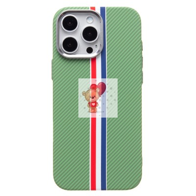 Чехол-накладка для Apple iPhone 16 Pro Max - (131) (зеленый/многоцветный) Luxo Creative PC