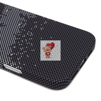 Чехол-накладка для Apple iPhone 16 Pro Max - (136) (черный/серый) Luxo Creative PC