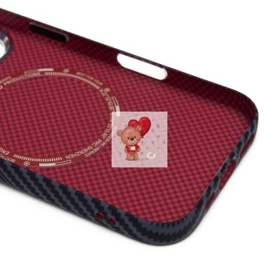 Чехол-накладка для Apple iPhone 16 Pro - (124) (черный) Luxo Creative PC