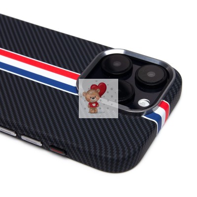 Чехол-накладка для Apple iPhone 16 Pro - (129) (черный/многоцветный) Luxo Creative PC