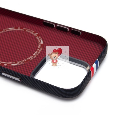 Чехол-накладка для Apple iPhone 16 Pro - (129) (черный/многоцветный) Luxo Creative PC