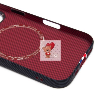 Чехол-накладка для Apple iPhone 16 Pro - (129) (черный/многоцветный) Luxo Creative PC