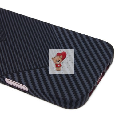 Чехол-накладка для Apple iPhone 16 - (124) (черный) Luxo Creative PC