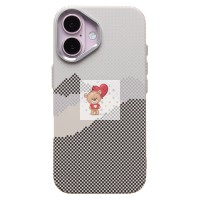 Чехол-накладка для Apple iPhone 16 - (125) (серый) Luxo Creative PC