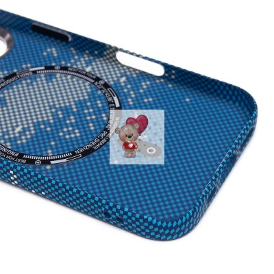 Чехол-накладка для Apple iPhone 16 - (135) (синий/зеленый) Luxo Creative PC Чехол-накладка для Apple iPhone 16 - (135) (синий/зеленый) Luxo Creative PC