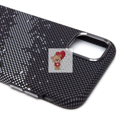 Чехол-накладка для Apple iPhone 11 - (136) (черный/серый) Luxo Creative PC Чехол-накладка для Apple iPhone 11 - (136) (черный/серый) Luxo Creative PC