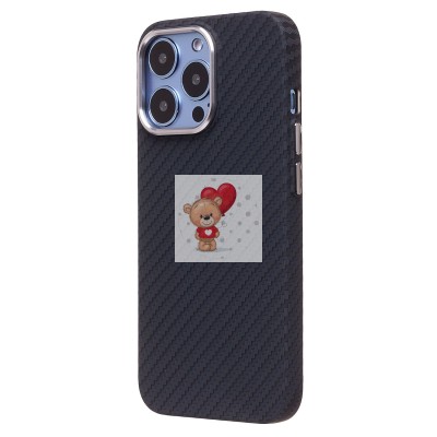 Чехол-накладка для Apple iPhone 13 Pro - (118) (черный) Luxo Creative PC