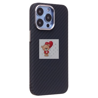 Чехол-накладка для Apple iPhone 13 Pro - (118) (черный) Luxo Creative PC