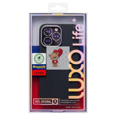 Чехол-накладка для Apple iPhone 13 Pro - (118) (черный) Luxo Creative PC